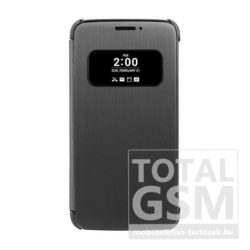 LG G5 H850 oldalra nyíló titán szürke book cover flip tok