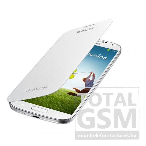 slepen ei controller Samsung Galaxy S4 Mini GT-I9190 oldalra nyíló fehér cover notesz flip tok -  Total-gsm