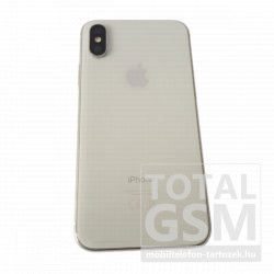 Apple iPhone XS Hátlap Fehér Bontott