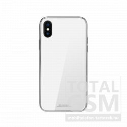 Apple iPhone X / XS WK BERKIN Fehér Plexi Tok