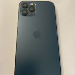 Apple iPhone 12 Pro Akkufedél Kék Gyári Bontott.